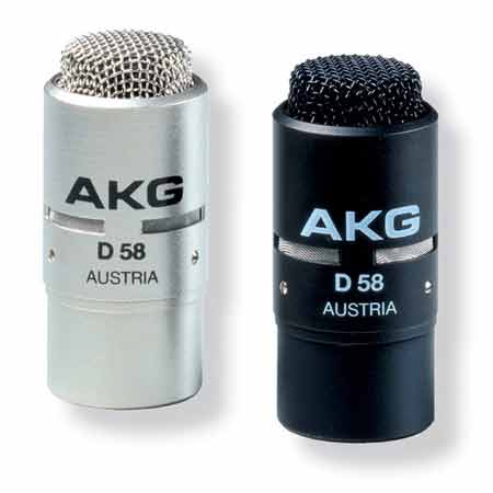 Mikrofon AKG D58 -  soudobé provedení