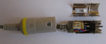 Mikrofon GRUNDIG konektor DIN ze zabudovaným miniaturním transformátorem