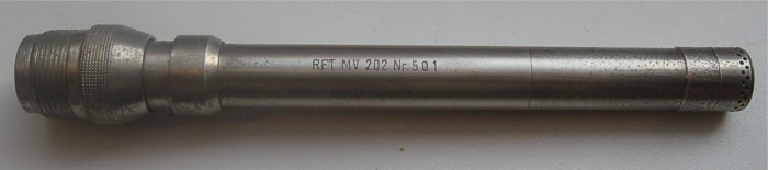 Mikrofon RFT MV202 Nr.501 s mikrofonní vložkou RFT MK201 Nr.2910