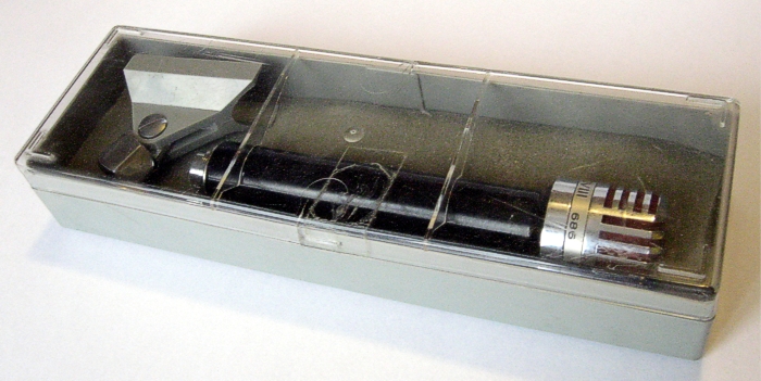 Mikrofon UNITRA MDOVII 686 - v dochované plastové krabičce